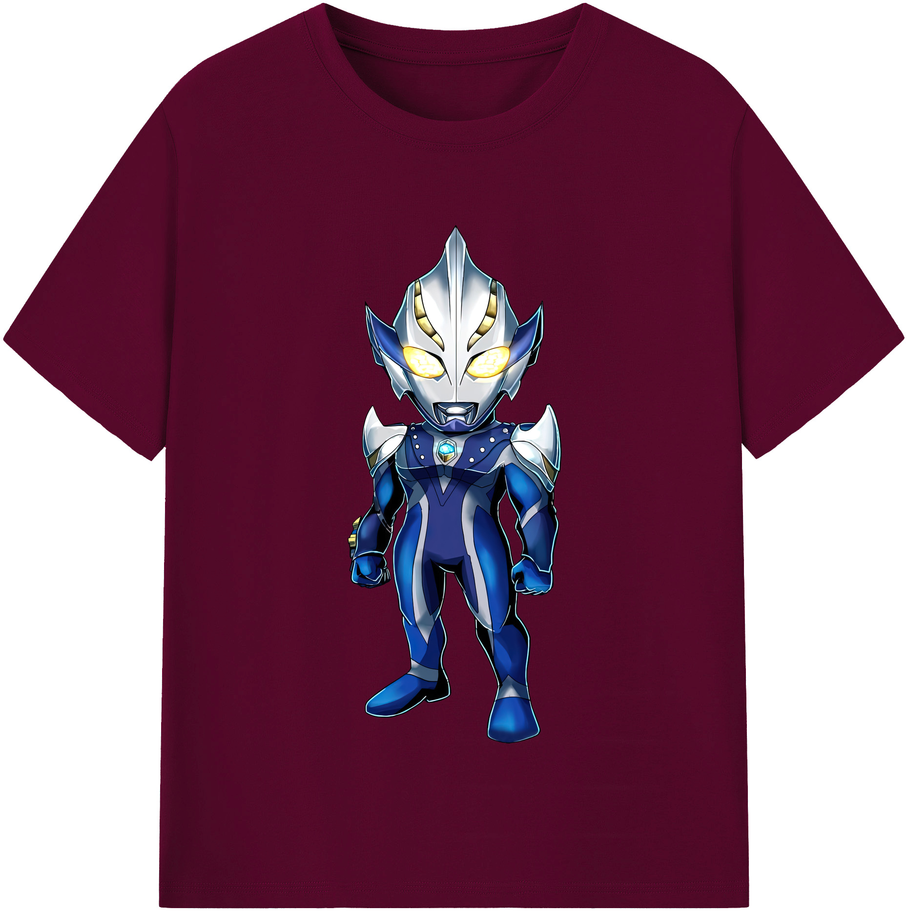 （画像用） ウルトラマン Ultraman レディースカジュアルプリントTシャツ（綿100％）